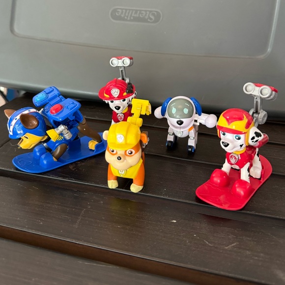 Lot of 5 Paw Patrol Pups - Picture 1 of 1